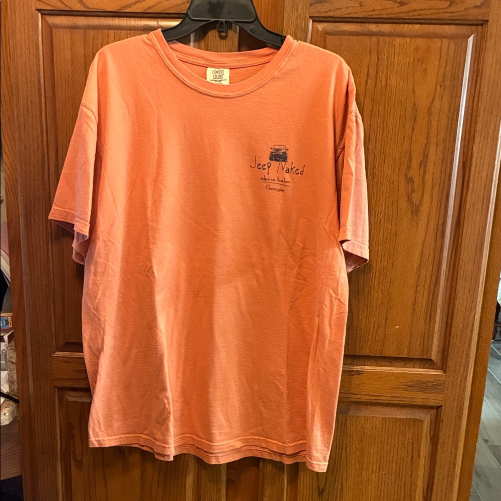 Comfort Colors Coral Men's Short Sleeve Tee size xl